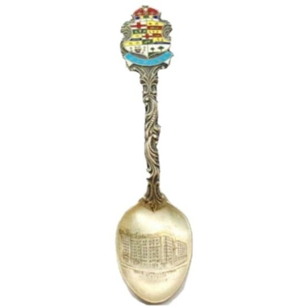 1902 King Edward Hotel Toronto Sterling Silver Antique Spoon 5 1/4"  Canada R.D.